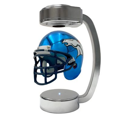 NFL Denver Broncos Mini Metallic Hover Helmet