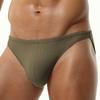 BANGWEAR Profile Briefs Men's Bikini Brief Soft Viscose Rib Bikini Underwear Khaki view 1