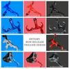 sntxmy Bow Release for Compound Bow, Archery Release Trigger, Compound Bow Release, Thumb Release. (4 Finger Bow Release, Silvery) view 3