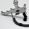 sntxmy Bow Release for Compound Bow, Archery Release Trigger, Compound Bow Release, Thumb Release. (4 Finger Bow Release, Silvery) view 4
