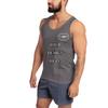 NineFit Basics Custom Shirts Custom Mens Tank Top Personalized Sleeveless Tops for Men Ultra Soft t Shirts Grey, Small view 4
