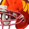 Pegasus Sports NFL Washington Commanders Metallic Hover Helmet view 2