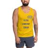 NineFit Basics Custom Shirts Custom Mens Tank Top Personalized Tank Tops with Logo Name Photo Customized t Shirts for Men Custom Gifts Deep Yellow, X-Large view 1