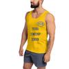 NineFit Basics Custom Shirts Custom Mens Tank Top Personalized Tank Tops with Logo Name Photo Customized t Shirts for Men Custom Gifts Deep Yellow, X-Large view 4