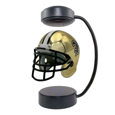NFL New Orleans Saints Metallic Hover Helmet