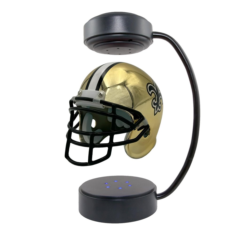 NFL New Orleans Saints Metallic Hover Helmet