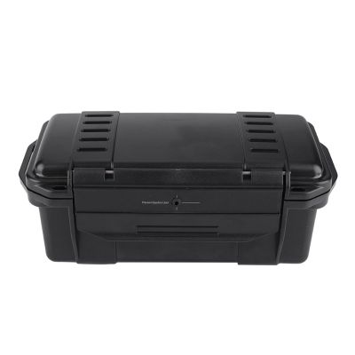 Cocoarm Storage Case, Outdoor Shockproof Anti Pressure Airtight Survival Case Absorbing Pad Inside (Type C box: 200 * 98 * 82mm)