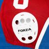 FORZA Water Polo Caps [Blue/White Team] | Set of 13 Numbered Caps [Includes Red Goalkeeper Caps] - One Size Fits All Premium Water Polo Team Cap Set (White) view 4