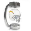 Pegasus Sports NFL Los Angeles Chargers Mini Throwback Hover Helmet, Team Color and Silver Stand view 1