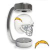 Pegasus Sports NFL Los Angeles Chargers Mini Throwback Hover Helmet, Team Color and Silver Stand view 2