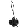 Akozon 23.9mm Black Plastic Air Valve, Inflatable Boat Replacement Part with Leak for Efficient InflationDeflation view 2