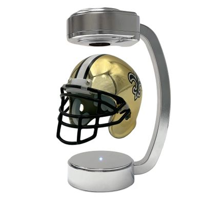 NFL New Orleans Saints Mini Metallic Hover Helmet