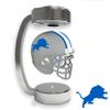 Pegasus Sports NFL Detroit Lions Mini Throwback Hover Helmet view 2