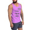 Custom Shirt Custom Mens Tank Top Personalized Sleeveless Tops Birthday Gift Purple view 2