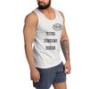 NineFit Basics Custom Shirt Custom Mens Tank Top Design Your Own Picture Photo Text for Men Ultra Soft t Shirts White, Small view 2