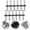 HONMEET 12pcs Trampoline Screws for Poles Galvanized Steel Replacement Screws Stability Safety for Outdoor Trampolines for Quick Installation and Performance view 3