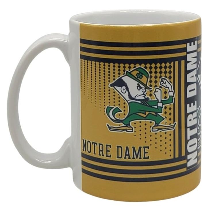 Boelter Brands NCAA 11oz Sublimated Hero Mug (Notre Dame Fighting Irish), 11oz-Hero-Sub