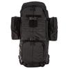 5.11 Tactical Rush 100 Backpack, Large 60L Heavy Duty Deployment Bag, Military Style MOLLE Pack, Style 56555ABR, Large/X-Large, Black view 3