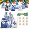 Bags Countdown Calendar Bags Drawstring Gift Bags Holiday Decoration view 3