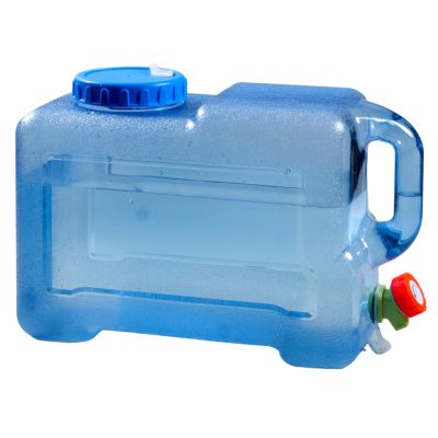 UXPEYIC 3.17 Gallon Water Container with Spigot, Portable Water Jug, No Leakage Camping Bucket with Tap, BPA Free Emergency Water Storage Tank for Camping, Vehicle, Car, Outdoor Hiking, Picnic