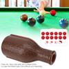 Diyeeni Billiard Shaker Bottle, 16 Numbered Tally Balls with Best Rubber Material,Family Bar Game Accessory, for Pea (Brown) view 4