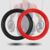 Bydezcon 1Pc Gymnastics Training Rings Slip Pull Up Gym Rings Fitness Rings Strength Training Equipment for Kid Adult, Black view 3