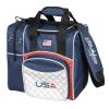 KR Strikeforce Flexx Single Tote Bowling Bag with Side Shoe Compartment and Front Accessory Compartment (USA) view 1