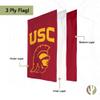 Desert Cactus University of Southern California USC Garden Flag  19 x 12 inch California Trojans Banner, For Outdoor Display and Events (Design A) view 3