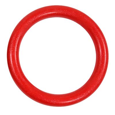 Bydezcon 1Pc Gymnastics Training Rings Slip Pull Up Gym Rings Fitness Rings Strength Training Equipment for Kid Adult, Red