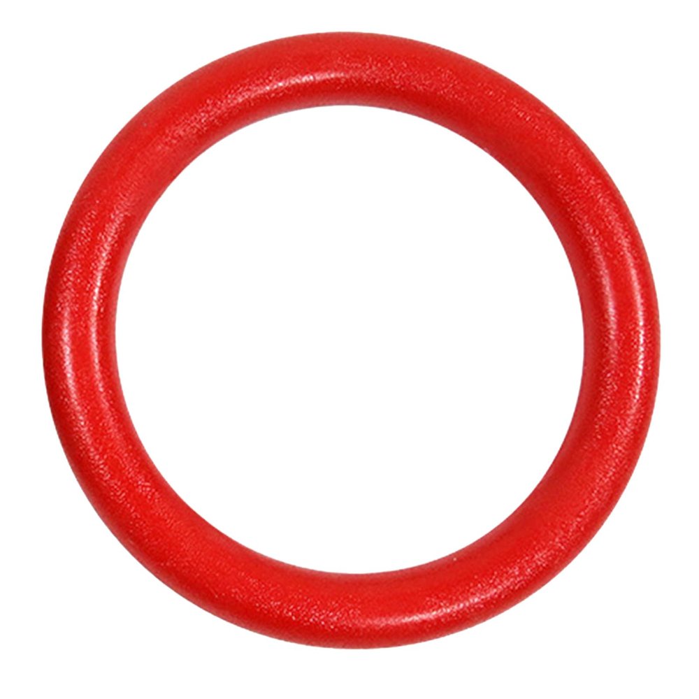 Bydezcon 1Pc Gymnastics Training Rings Slip Pull Up Gym Rings Fitness Rings Strength Training Equipment for Kid Adult, Red