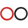 Bydezcon 1Pc Gymnastics Training Rings Slip Pull Up Gym Rings Fitness Rings Strength Training Equipment for Kid Adult, Red view 4