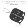 PEUTIER 2pcs Golf Stroke Counter, Mini Golf Ball Shot Clicker Counter Black Golf Score Keeper Swing Scoreboard Accessories with Dial Reset Tool Key Chain for Different Kinds of Competitions and Games view 3