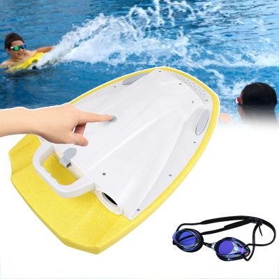 ddingsmafosee Electric Surfboard,Portable Underwater Scooter,Electronic Swim Kickboard,Two Speed Adjustment,Speed Can Reach 1.1 M/S,Portable & Safe,Suitable for Both Kids & Adults