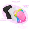 Knee Pads for Kids Adjustable Protective Gear Set with Mesh Bag Knee Pads and Elbow Pads Wrist Guard for Girls Kids Roller Skates Cycling Skateboard Scooter, 3-8 Years view 4