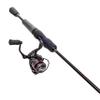 Lews Speed Spin CRX Spinning Reel and Fishing Rod Combo, 6-Foot 1-Piece HM40 Graphite Rod, Light Power Fast Action, Size 100 Reel, 5.2:1 Gear Ratio view 1