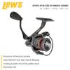 Lews Speed Spin CRX Spinning Reel and Fishing Rod Combo, 6-Foot 1-Piece HM40 Graphite Rod, Light Power Fast Action, Size 100 Reel, 5.2:1 Gear Ratio view 2