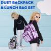 J World Duet Kids Backpack & Lunch Box Set For Girls & Boys Pre-K to Elementary School, Every Daisy view 2