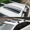 YHELI 2PCS fit for Nissan Maxima Lockable Roof Rail Rack Rooftop Luggage Sedan Crossbars Cross Bars Aluminum Silver, nfbd38 view 2