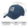 This is The Oldest I've Ever Been Hat Cotton Washed Baseball Cap Vintage Dad Hats for Men Women Navy Blue view 3