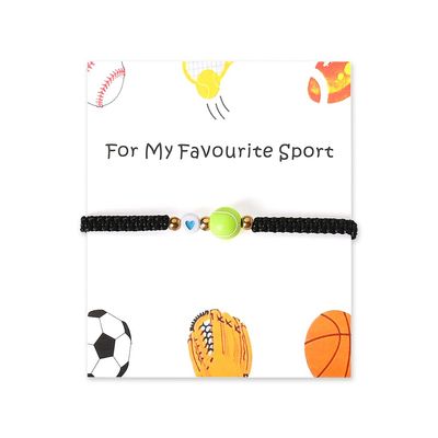 Tennis Gift Bracelets for Son Daughter Birthday Christmas Gifts for Best Friend Tennis Party Favors for Couples Anniversary Valentines Day Gifts for Women Men Sports Bracelet for Women Men