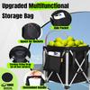 Angooni Professional Tennis Cart with Silent PU Wheels - 2 Capacity Choices (150/240 Balls) - Sturdy, Lightweight & Portable Storage for Practice and Matches view 3