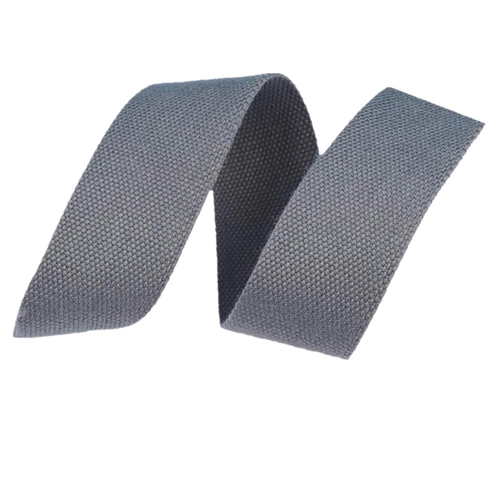 YunYunStrap Cotton Webbing 2 Inch - Lightweight Polyester-Cotton Strap Webbing for Cloth Tote Bags Pet Leash Straps DIY Crafts Accessories