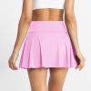 Tennis Skirts for Women with Shorts Stretchy Comfy Lightweight Athletic Skirt Summer Tummy Control Golf Skirts with Shorts Mini Skirts for Women Golf Skorts for Women with Pockets Short Dresses view 3