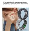 GOWENIC Smart Health Ring, IP68 BT Connection Pedometer Health Ring for Women Men, Rechargeable, iOS (Size 11 20.7mm / 0.8in ID) view 4