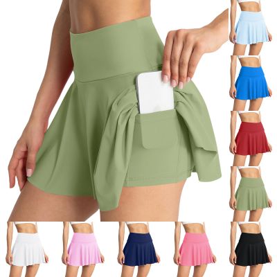 midelxp Tennis Skirts for Women with Shorts Stretchy Soft Lightweight Athletic Skirt Summer High Waisted Golf Skirts with Shorts Mini Skirts for Women Golf Skorts for Women with Pockets Mini Dresses