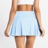 midelxp Tennis Skirts for Women with Shorts Stretchy Soft Lightweight Athletic Skirt Summer High Waisted Golf Skirts with Shorts Mini Skirts for Women Golf Skorts for Women with Pockets Mini Dresses view 3