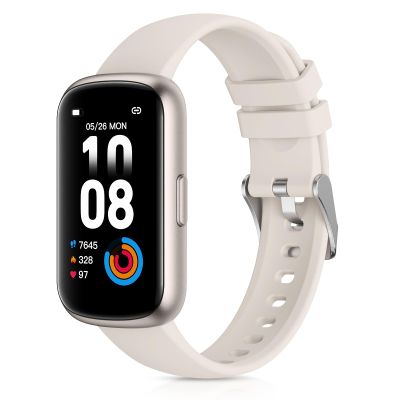 TIFOZEN Fitness Tracker with 24/7 Heart Rate, Blood Oxygen, Sleep Monitor, 3ATM Waterproof Fitness Watch/Smart Watch/Activity Tracker, Pedometer/Step Counter, Calorie Tracker for Women Men, Starlight