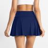 midelxp Tennis Skirts for Women with Shorts Stretchy Soft Lightweight Athletic Skirt Summer Tummy Control Golf Skirts with Shorts Mini Skirts for Women Golf Skorts for Women with Pockets Mini Dresses view 3