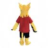 rushopn Yellow Gryphon Griffin Bird Mascot Costume for Events and Parties view 3