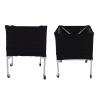Foldable Ball Storage Cart, Wheeled Sports Organizer for Basketball Soccer Volleyball 8-Ball Capacity Portable view 1